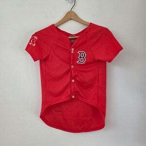 Pets First MLB Boston Red Sox Dog's Jersey
